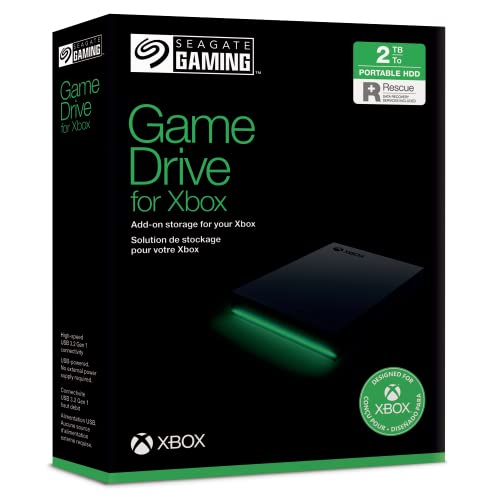 Seagate Seagate Game Drive disque dur externe 2 To Black