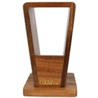 Support de casque marron huilé DELUXE HSWO WALNUT