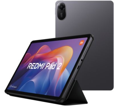 Tablette Android XIAOMI Pack Redmi Pad2 128Go Wi-Fi Grey Etui