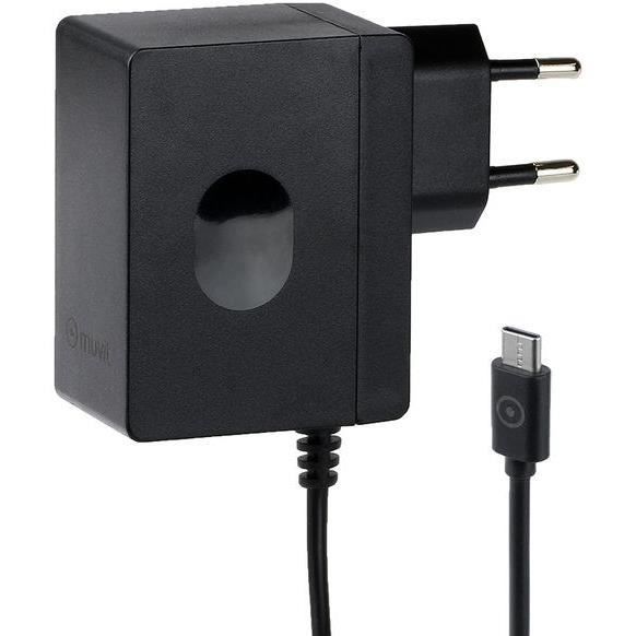 Adaptateur secteur - MUVIT GAMING - Nintendo Switch - Black - Compatible avec Dock Station