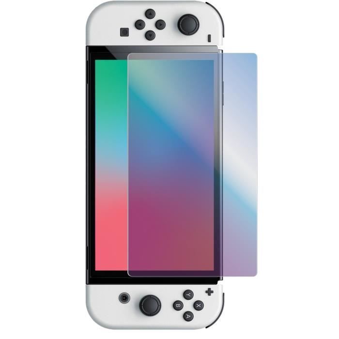 Verre trempe filtre Blue pour Nintendo Switch Oled - MUVIT GAMING