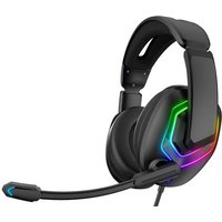 Casque Gaming Alpha Omega Players Mute pour PS5 PS4 Xbox One et PC Black