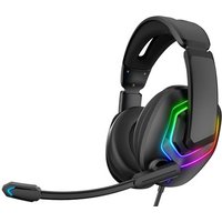 Casque Gaming Alpha Omega Players Mute pour PS5 PS4 Xbox One et PC Black