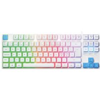 Clavier gaming Azerty filaire Alpha Omega Players Gama TKL White