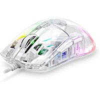 Souris gaming filaire Alpha Omega Players Light Transparent