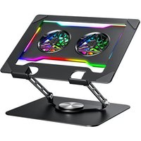 Support Alpha Omega Players Zephyr Black pour PC portable