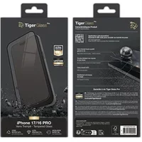 en verre trempé Pro Recyclé 9H Transparent pour iPhone 17 et 16 Pro