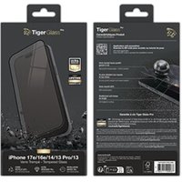 en verre trempé Pro Recyclé 9H Transparent pour iPhone 17E 16E 14 13 PRO et 13