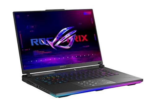 Asus - ROG SCAR16-G634JYR-DRRA105W Noir 16 - Intel Core i9-14900HX - NVIDIA GeForce RTX 4090 - SSD 2To - RAM 64Go - Windows 11