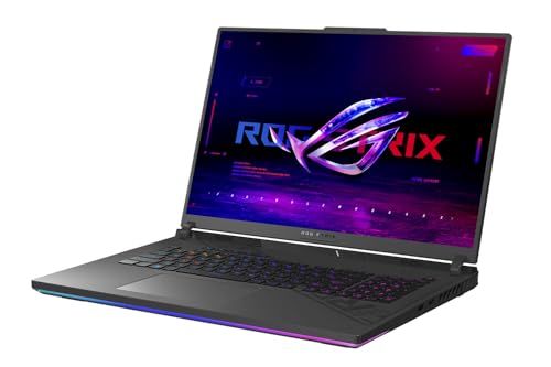 Asus - ROG Strix G18 G814FM-DR9022W 18 (AMD Ryzen 9 9955HX, 16 Go DDR5, 1 to SSD, NVIDIA GeForce RTX 5060, Windows 11) - Clavier AZERTY