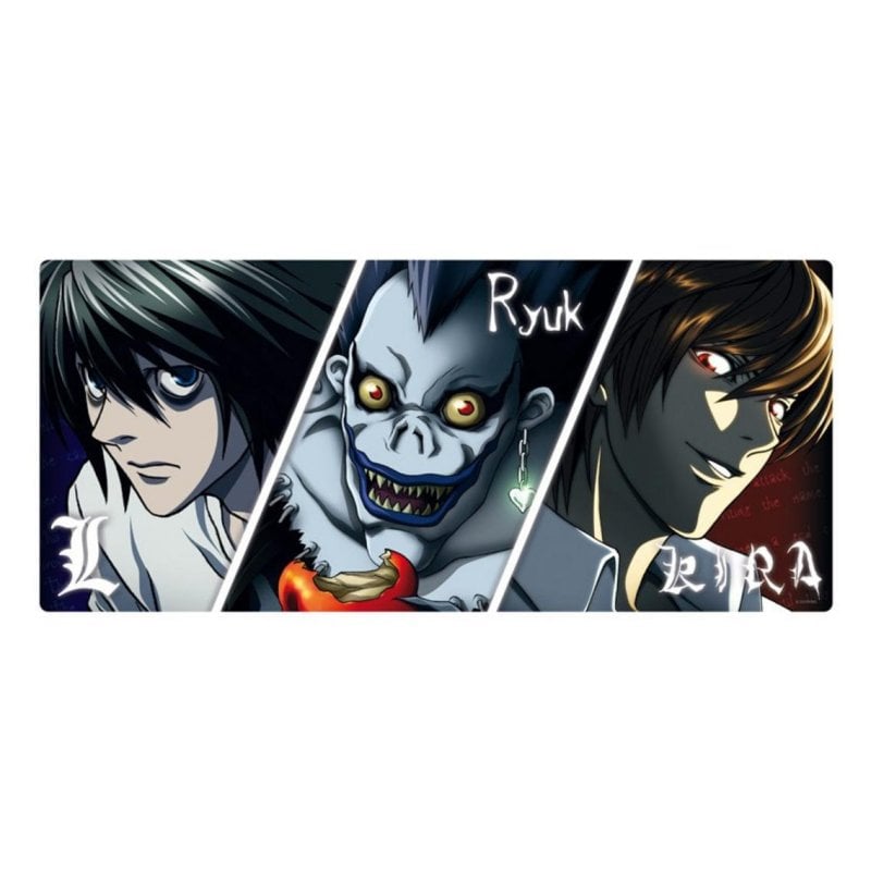abystyle Alfombrilla para ratón ABYstyle Death Note XXL Multicolor Base Antiderrapante