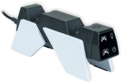 nacon Chargeur Dual Nacon V4 pour PlayStation 5 USB Filaire Black et White