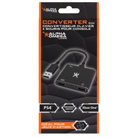 Convertisseur de Clavier et Souris Alpha Omega Players pour PS4 Xbox One Nintendo Switch Black
