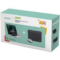 PC portable Acer Pack FNAC DARTY Chromebook CB314 14 FHD MediaTek MT8183 RAM 8 Go LPDDR4 64 Go eMMC souris housse