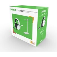 Pack FNAC BlackShark V2 HyperSpeed White de Jeu sans Fil E Sports RZ04 04960200 R3M1 Support en aluminium
