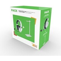 Pack FNAC Blackshark V2 X White filaire Esports Multiplateforme, Microphone Cardioide RZ04 03240700 R3M1 Support casque en aluminium

