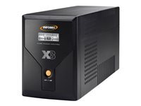 INFOSEC UPS SYSTEM INFOSEC X3 EX LCD USB 2000 - onduleur - 2000 VA