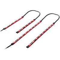 Spirit Of Gamer Kit 4 barres LEDS rouges magnétiques