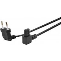 ERARD - Cordon alim 230V 6A IEC C7 coude a 90 2m