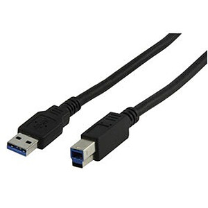 MCL Samar Cordon USB 3.0 type A B mâle 3m Black