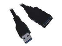 Rallonge USB 3.0 MCL - Type A Male Femelle - 3m - Blinde - Garantie 2 ans