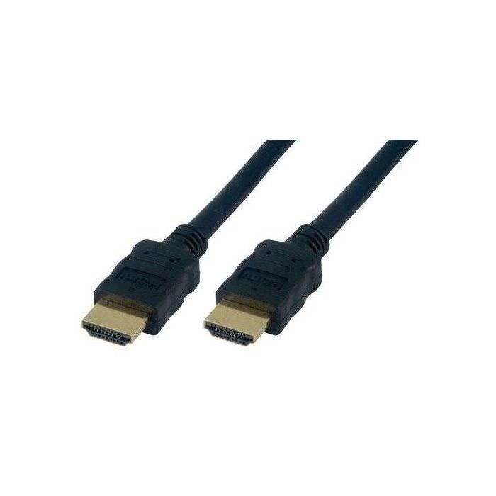 MCL Samar Cable HDMI Male Haute vitesse 3D ETHERNET 1M