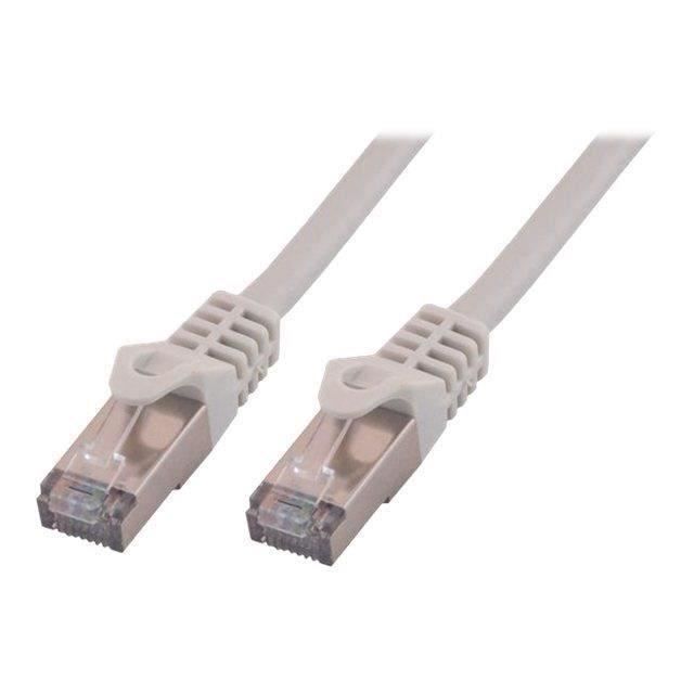 Cordon de raccordement Eco - MCL - CAT 6 - 5 m - Grey