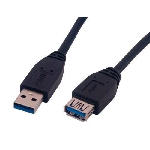 MCL Rallonge USB 3.0 type A Male Femelle - 180 m