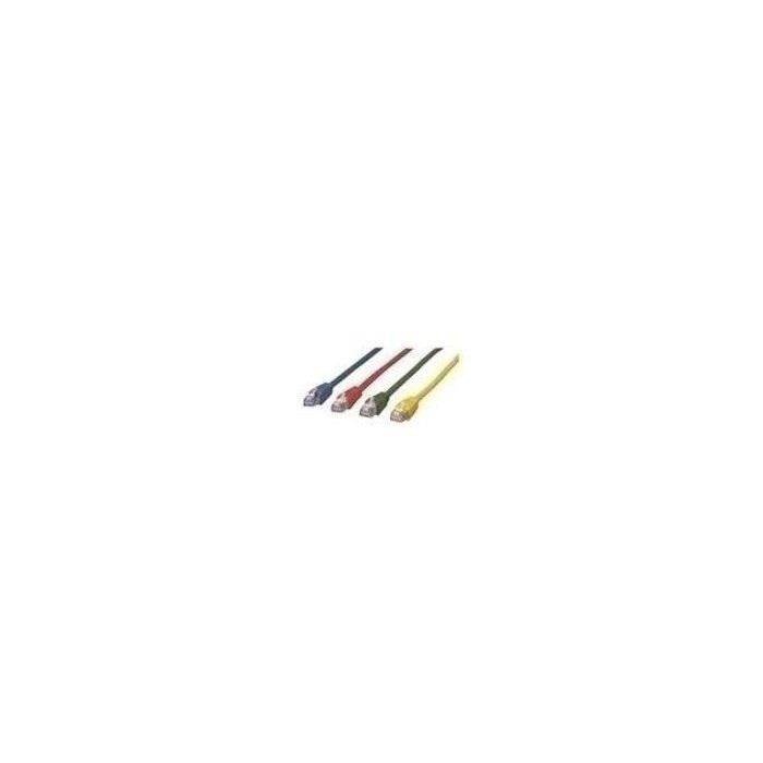 MCL Cordon de brassage - RJ45 CAT 6 F UTP - 50 cm - Green