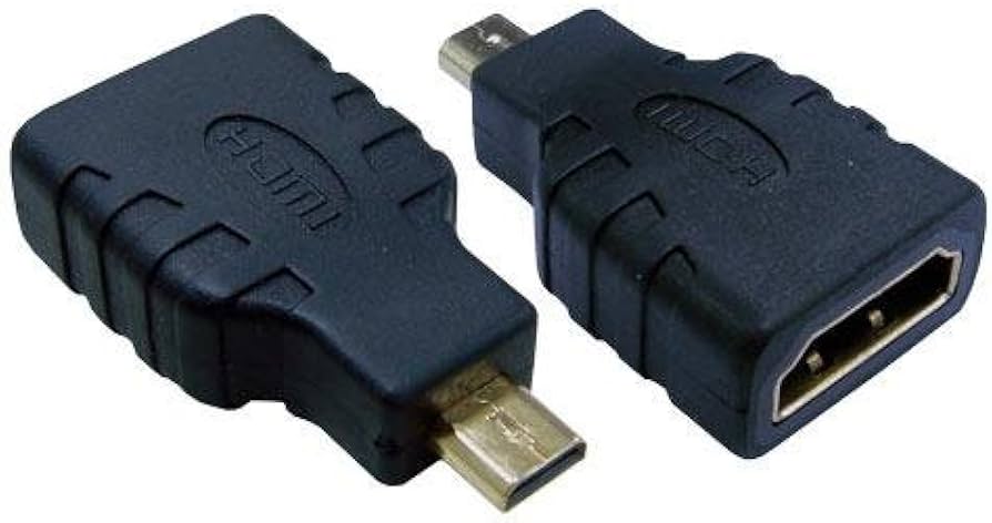 MCL Samar Adaptateur HDMI type A femelle D mâle