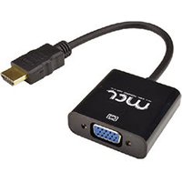 Convertisseur HDMI vers VGA - MCL - 22 cm - HDCP - Audio - Video HD