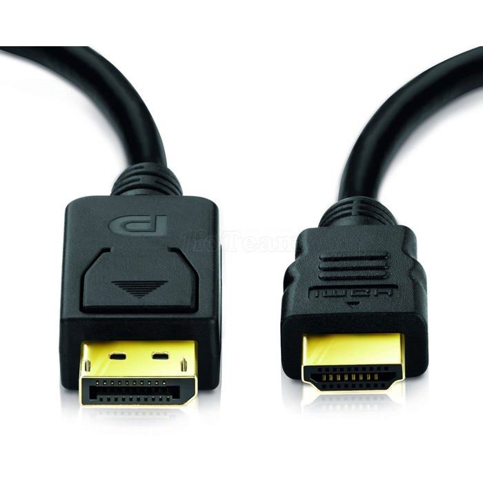 MCL Cable DisplayPort Male HDMI Male - 5 m