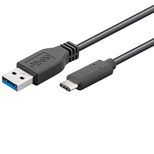 Goobay USB C to USB A 3 0 Cable 1 m
