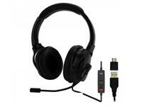 Mcl Casque MCL MK1A99AZZZCSQMUSB filaire USB-A USB-C pour bureau et usage quotidien Black