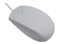 Mcl Ratón MCL MP2B99AZZZZSS269W USB PS 2 800 DPI White IP68 Silicone