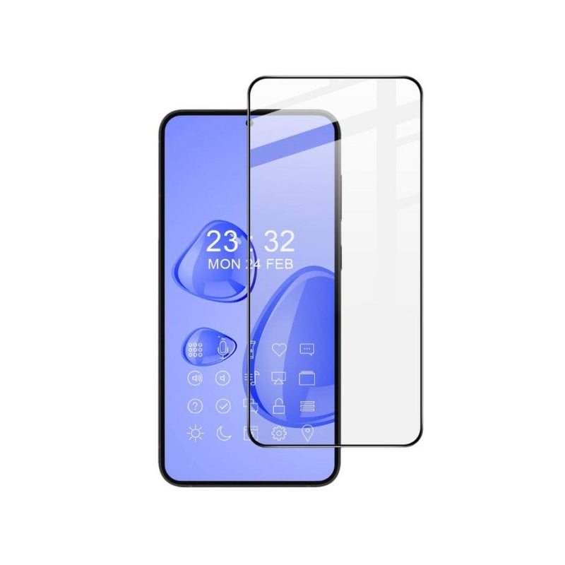 dlh Protector de verre trempé pour Samsung Galaxy S23 transparent
