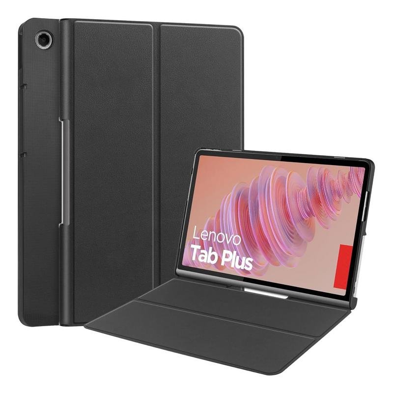dlh Funda Folio DLH pour Lenovo Tab Plus 15.6 ZADX ZAE0 TB351FU Noire