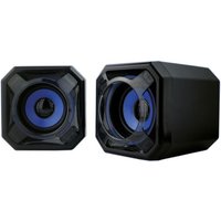 Haut parleur 2.0 Alpha Omega Players Habrok Blue et Black