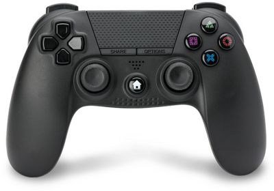 Manette PS4 Under Control Bluetooth Black avec Prise Jack 3.5 mm