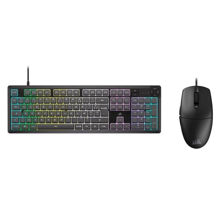 Ensemble Clavier et souris Corsair K55 CORE M55-WIRED