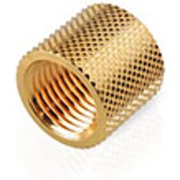 CONSTRUCTEUR Raccord tube rigide droit or - 14mm