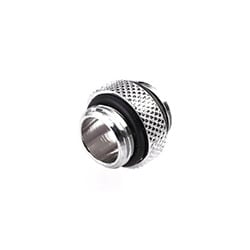 Fitting Mâle Mâle droit argent - 14mm