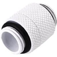 CONSTRUCTEUR Raccord Mâle Mâle droit blanc - 14mm