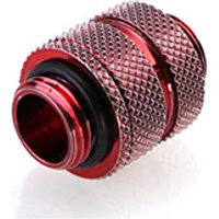 CONSTRUCTEUR Fitting Femelle Femelle télescopique droit rouge