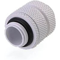 CONSTRUCTEUR Fitting Femelle Femelle télescopique droit blanc