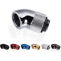 CONSTRUCTEUR Fitting coudé rotatif 45° argent - 14mm