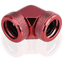 M.RED Raccord tube rigide 90° rouge - 14mm