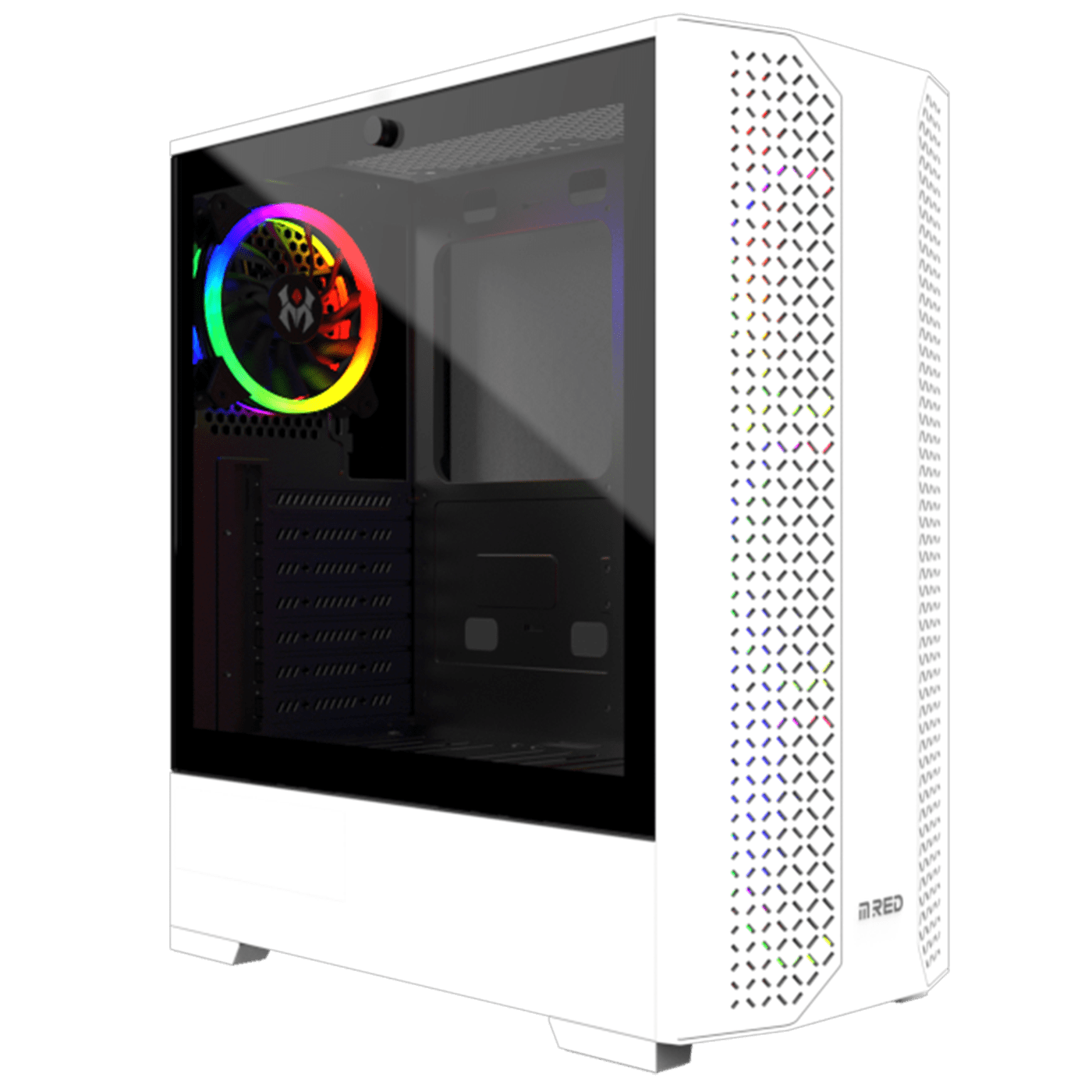 M RED Dream Eyes Blanc MT Sans Alim ATX