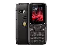 crosscall 4G Double SIM Mobile IPX8 2MP USB-C Lampe torche résistante 1800 mAh Black