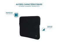 Mobilis Mobilis Skin - housse d'ordinateur portable - mousse a memoire de forme